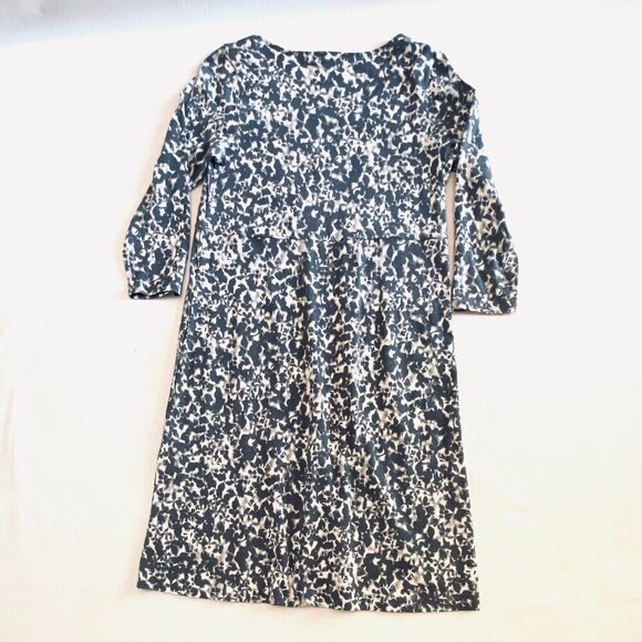 Pure Jill grey and white cotton blend dress Womens Extra Small comfort casual - Picture 6 of 10